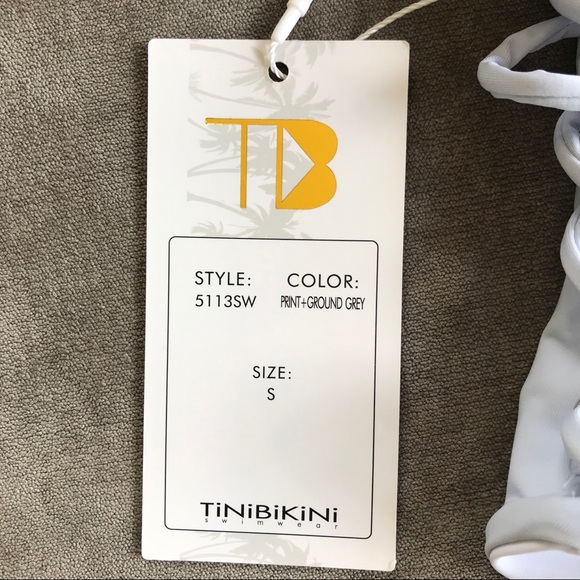 Floral/Pastel Reversible TiniBikini Swimsuit - Picture 14 of 16